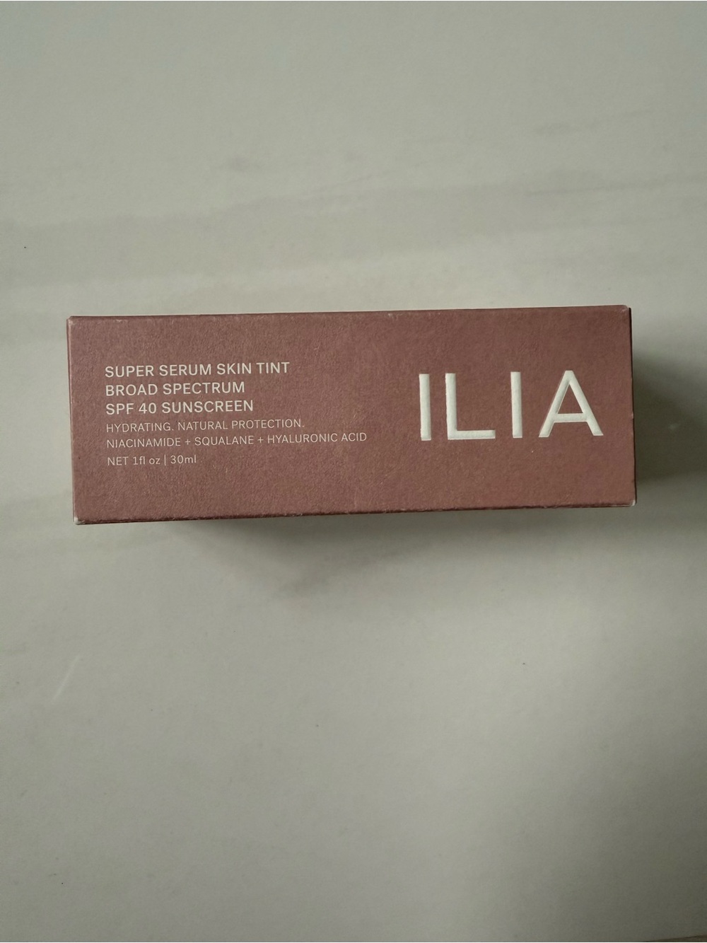 ILIA Super Serum Skin Tint - Dusty Rose Box